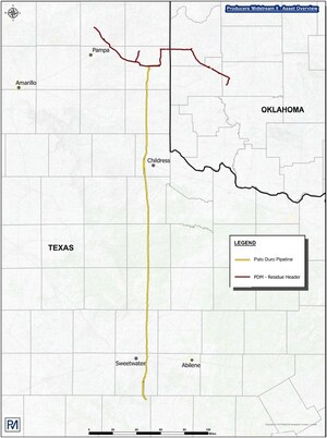Producers Midstream Launches Binding Open Season for Firm Transportation Service on Palo Duro Pipeline