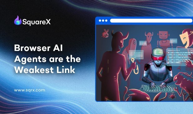 SquareX Reveals that Employees are No Longer the Weakest Link, Browser AI Agents Are
