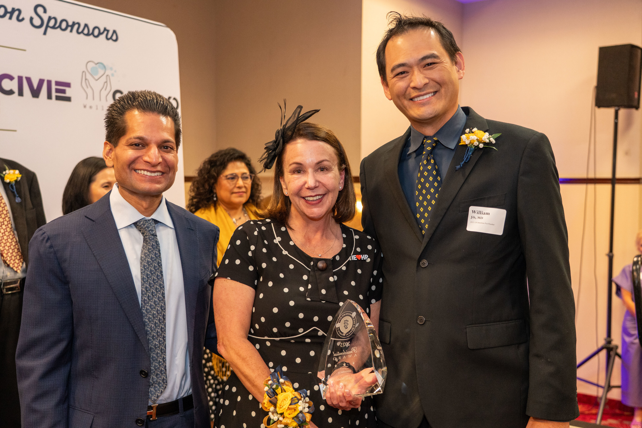 Susie White receives San Bernardino County Medical Society President's Award