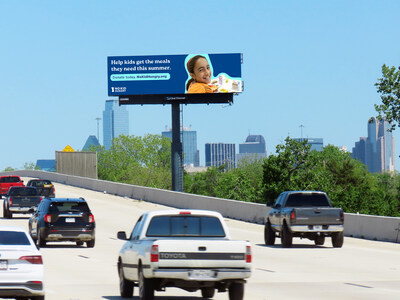 Clear Channel Outdoor (CCO) partners with No Kid Hungry to launch a summer campaign across CCO’s digital billboards, encouraging the public to help combat the child hunger crisis by donating to its cause.
