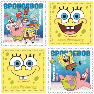 'SpongeBob SquarePants' Iconic Characters To Be Featured on New Forever Stamps