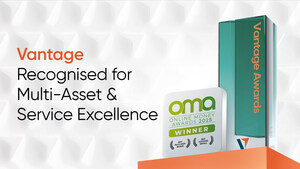 Vantage domina los Online Money Awards 2025 al ganar los premios al "Mejor bróker multiactivos" y al "Mejor servicio de atención al cliente"