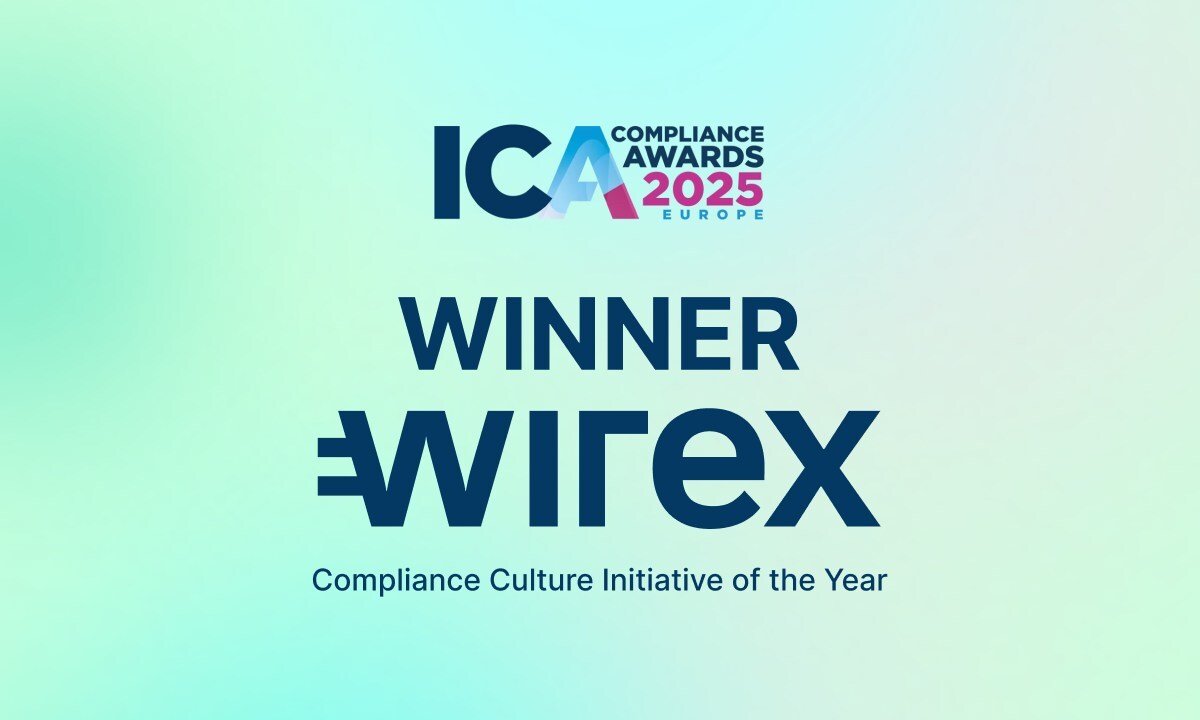 Wirex Named Winner of Compliance Culture Initiative of the Year at ICA Awards 2025