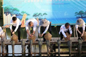 Laporan Riset Pelestarian Hutan Mangrove Tiongkok-Indonesia dalam Belt and Road Initiative dalam Studi Kasus dan Wawasan Perusahaan dalam Penelitian Lapangan resmi diluncurkan