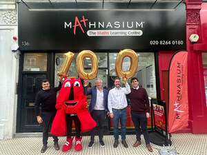 Mathnasium Celebrates Milestone Opening with its 100th International Center