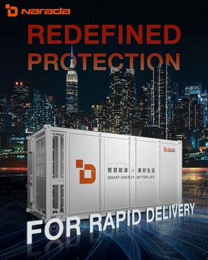 Narada's Center L Ultra 6.25MWh Liquid-Cooled Energy Storage System Ready for Global Delivery