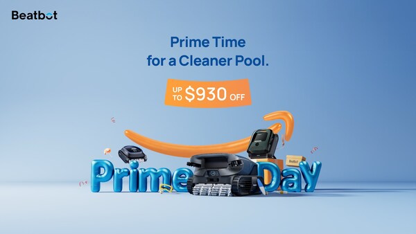 Upgrade your pool cleaning game this Prime Day with Beatbot robotic pool cleaners.