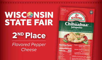 2nd Place, Flavored Pepper Cheese.