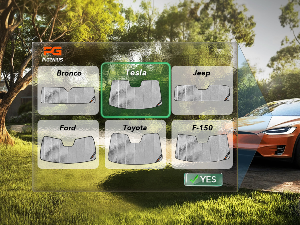 Beat the Heat: Pigenius' New Sunshade Guide Helps Drivers Stay Cool This Summer