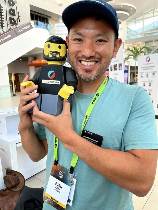 Juan de Joya at SIGGRAPH 2024. © Juan de Joya Juan de Joya at SIGGRAPH 2024. © Juan de Joya