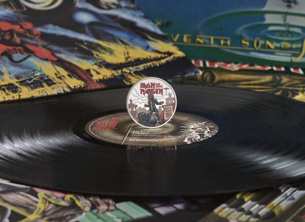 Heavy metal legends, Iron Maiden, are set to be immortalised on a UK coin with a spectacular design featuring their iconic mascot Eddie. The new commemorative coin produced by The Royal Mint coincides with Iron Maiden celebrating 50 years since their formation in 1975.