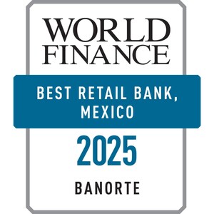 BANORTE, LED BY CARLOS HANK-GONZÁLEZ, IS RECOGNIZED BY WORLD FINANCE AS MEXICO'S BEST RETAIL BANK AND BEST IN CORPORATE GOVERNANCE