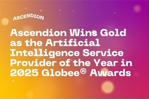Ascendion Wins Gold as the Artificial Intelligence Service Provider of the Year in 2025 Globee® Awards