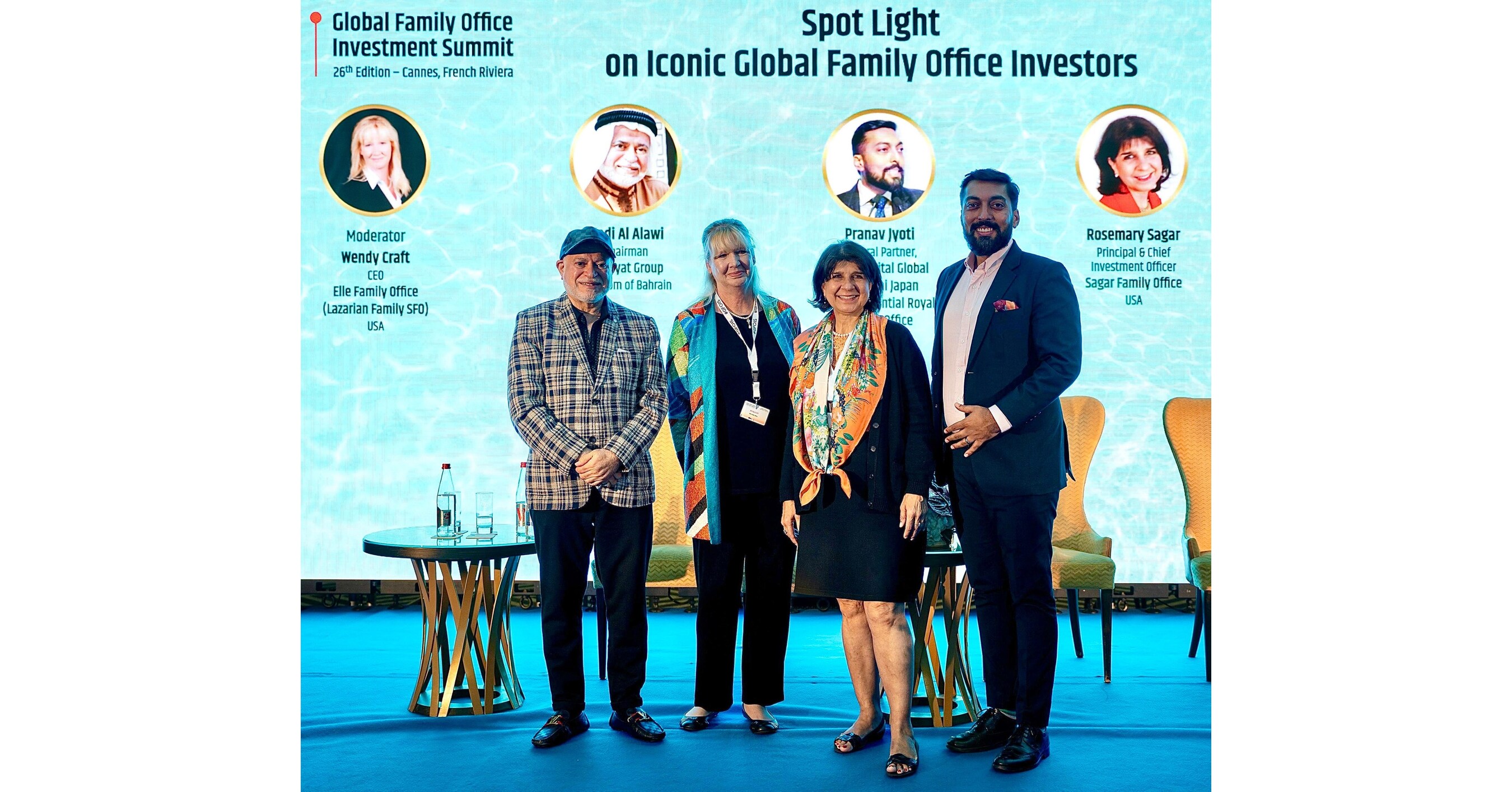 26th Edition Global Family Office Investment Summit Held in Cannes Under  the Patronage of Cannes Mayor H.E. David Lisnard