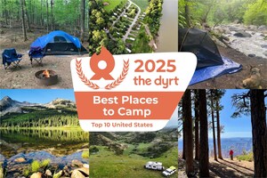 The Dyrt Announces the 2025 Best Places to Camp: Top 10 in the U.S.