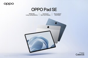 OPPO presenta la OPPO Pad SE, que impulsa el entretenimiento en casa y la creatividad en movimiento