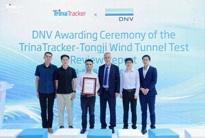 TrinaTracker recibe el primer informe de revisión técnica de pruebas en túnel de viento en China por parte de DNV