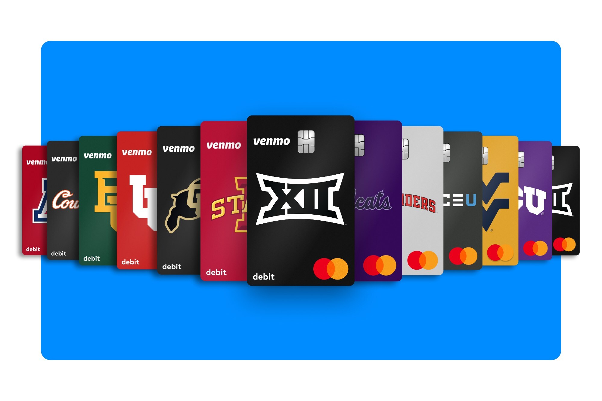 Press Release: Venmo Launches Big 12 Debit Cards for Students and Fans to  Score More Across Campus and on Gameday - Jul 8, 2025