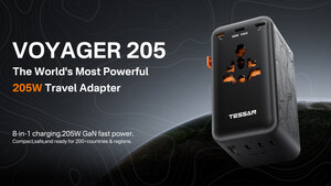 TESSAN Launches World's Most Powerful 8-in-1 Universal Travel Adapter