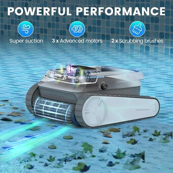 AiRROBO PC10 Cordless Robotic Pool Cleaner