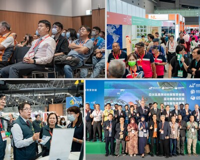 圖為2025亞太區農業技術展覽現場畫面。