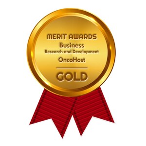 OncoHost Named Gold Winner in 2025 Merit Awards for Business in Research & Development
