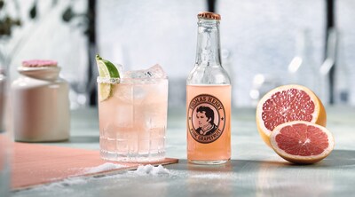 Thomas Henry mixers deliver bartender-quality results at home, launching in the U.S. in six different SKUs, including: Tonic Water, Cherry Blossom Tonic, Ginger Beer, Pink Grapefruit, Mystic Mango, Soda Water to begin. All are available in 4-packs for $6.99, in addition to 750 mL bottles, available at $4.99.