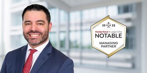 Oscar Gomez Recognized By Florida Trend as a 2025 Legal Elite NOTABLE - Managing Partner