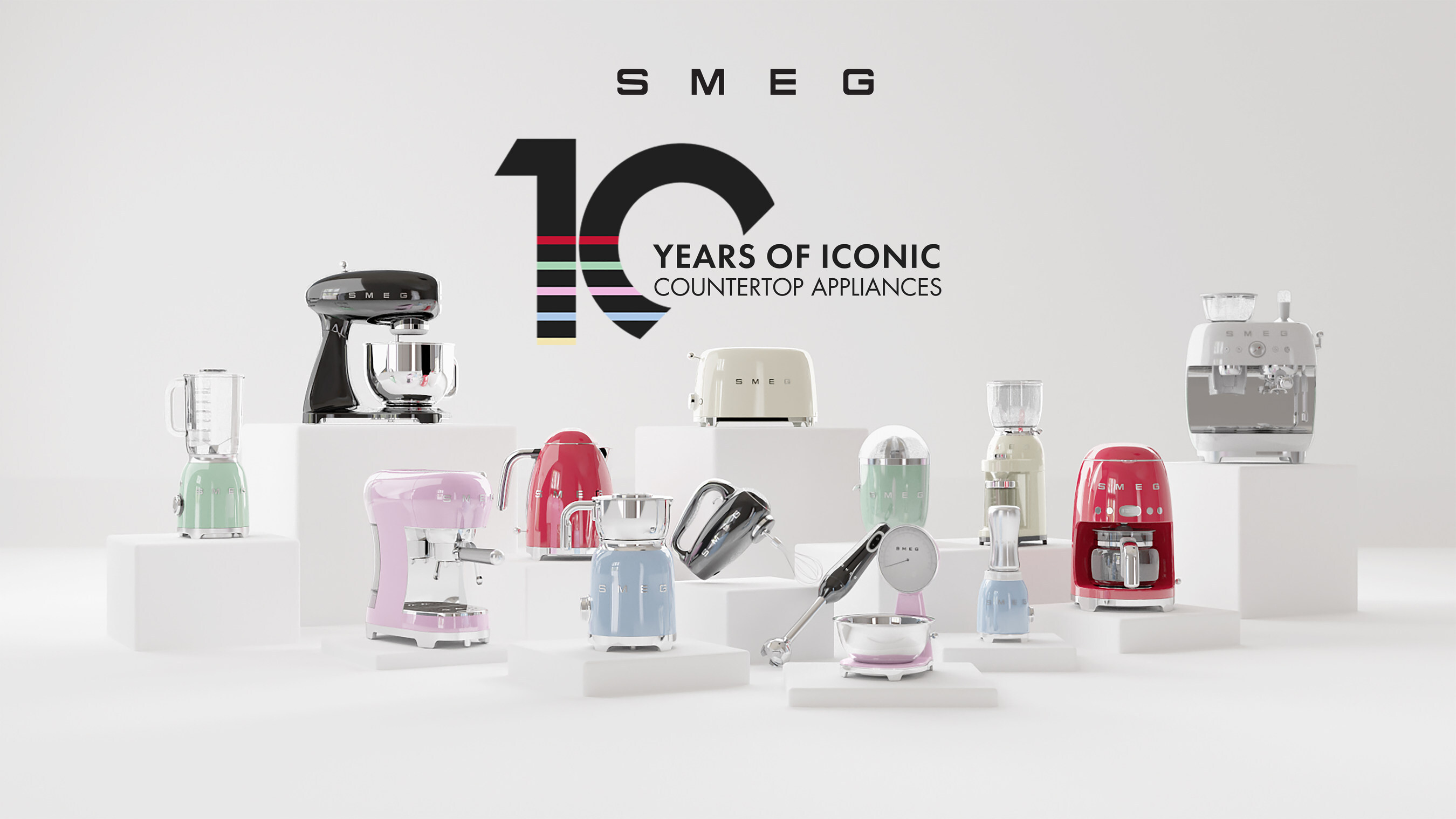SMEG USA Launches Anniversary Campaign Celebrating 10 Years of Its Iconic Small Appliances