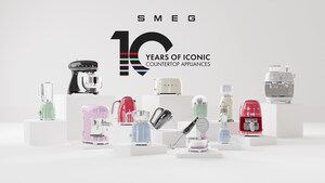 SMEG USA Launches Anniversary Campaign Celebrating 10 Years of Its Iconic Small Appliances