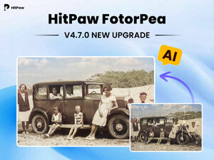 Big Release in HitPaw FotorPea V4.7.0: Newly Old Photo Restoration and AI Colorize