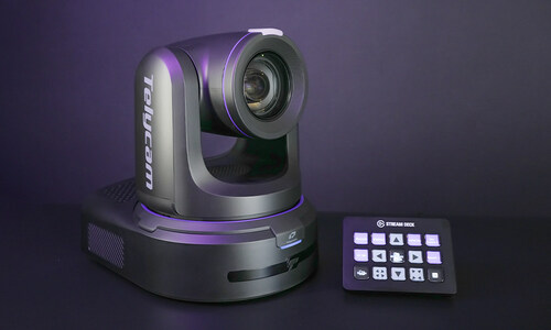 New integration between Telycam's advanced PTZ cameras and Elgato’s Stream Deck family of tactile controllers simplifies professional live video production workflows while enabling users to easily achieve precise camera movements and adjustments.