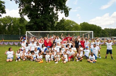 Tyler Adams, Scotts and Every Kid Sports host Field Day in Wappingers Falls, NY. Photo credit: David McIntyre