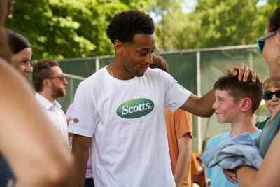 Tyler Adams, Scotts and Every Kid Sports host Field Day in Wappingers Falls, NY. Photo credit: David McIntyre