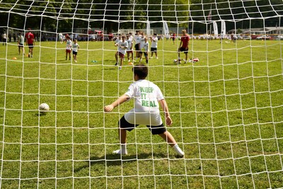 Tyler Adams, Scotts and Every Kid Sports host Field Day in Wappingers Falls, NY. Photo credit: David McIntyre