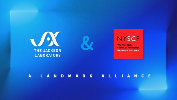 The Jackson Laboratory and The New York Stem Cell Foundation announce landmark alliance.