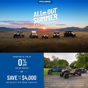Sun Powersports Announces Massive Polaris Factory Authorized Clearance Event