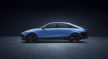 Hyundai Motor IONIQ 6 N_Studio_Side (PRNewsfoto/Hyundai Motor Company)