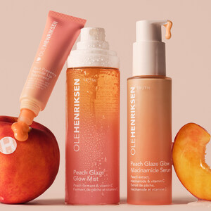 OLEHENRIKSEN LAUNCHES PEACH GLAZE COLLECTION: THE JUICY CLINICAL RESULTS YOUR SKIN CRAVES