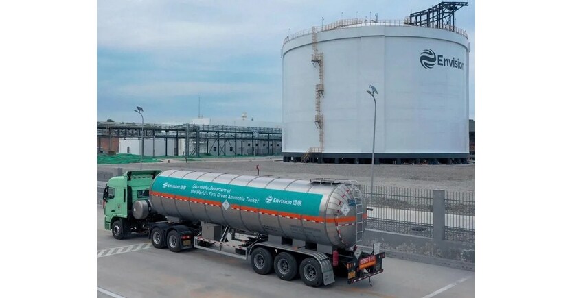 Envision Bangun Pabrik Hidrogen dan Amonia Hijau Terbesar di Dunia dengan Sistem Energi Terbarukan yang Beroperasi secara Mandiri