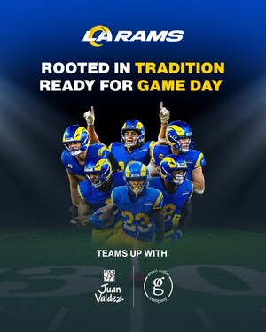 Green Coffee Company y Los Angeles Rams anuncian una nueva alianza multianual para convertir a Juan Valdez® en el Café Oficial de los Rams