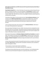 Golf Legend Jack Nicklaus and Wife Barbara Honored with Tocqueville Award by United Way of Palm Beach County