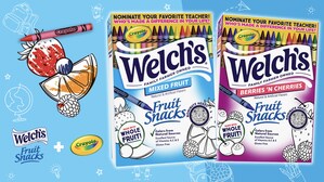 This Back-to-School Season, Welch's® Fruit Snacks Teams Up with Crayola to Put Teachers First