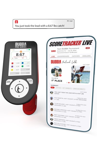 The BUBBA mobile app will integrate the MLF SCORETRACKER tournament platform beginning Spring 2026. The BUBBA mobile app will integrate the MLF SCORETRACKER tournament platform beginning Spring 2026.
