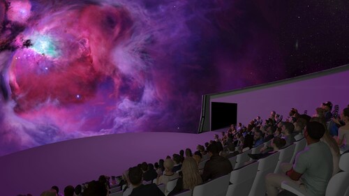 Rendering of Reimagined Dorrance Planetarium