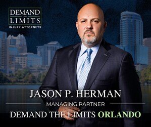 Palm Beach Founded Firm 'Demand the Limits Injury Attorneys' Expands into Orlando Market and Welcomes Expert Attorney Jason P. Herman as Equity Partner