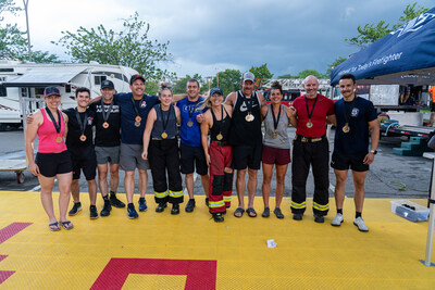 Le grand Rendez-vous familial annuel des pompiers de Montréal prend fin sur une note festive avec le couronnement des grands champions de la célèbre compétition du Championnat canadien FIREFIT