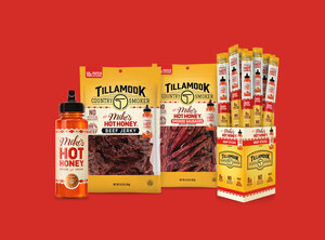 Tillamook Country Smoker® and Mike's Hot Honey® Take Meat Snacks Partnership To The Next Level with New Swicy Beef Jerky