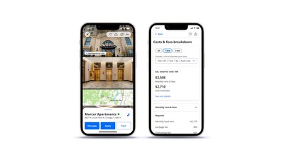 Zillow now includes a detailed cost breakdown of move-in expenses, monthly charges and any extra fees on rental listings when that information is provided by the property manager.