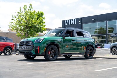 MINI of Downtown Los Angeles, part of the Car Pros Automotive Group;   2025 MINI Countryman John Cooper Works.